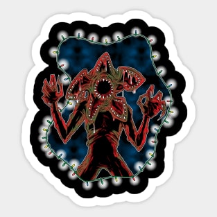 The Monster from the Upside Down Sticker